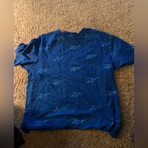 Reebok Men's Teal Graphic Tee